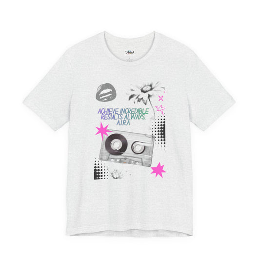 Personalized Cassette Vibes Graphic Tee
