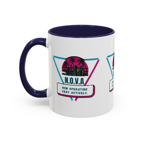 Personalized Building View Accent Coffee Mug