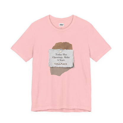 Personalized Torn Paper Motive Tee