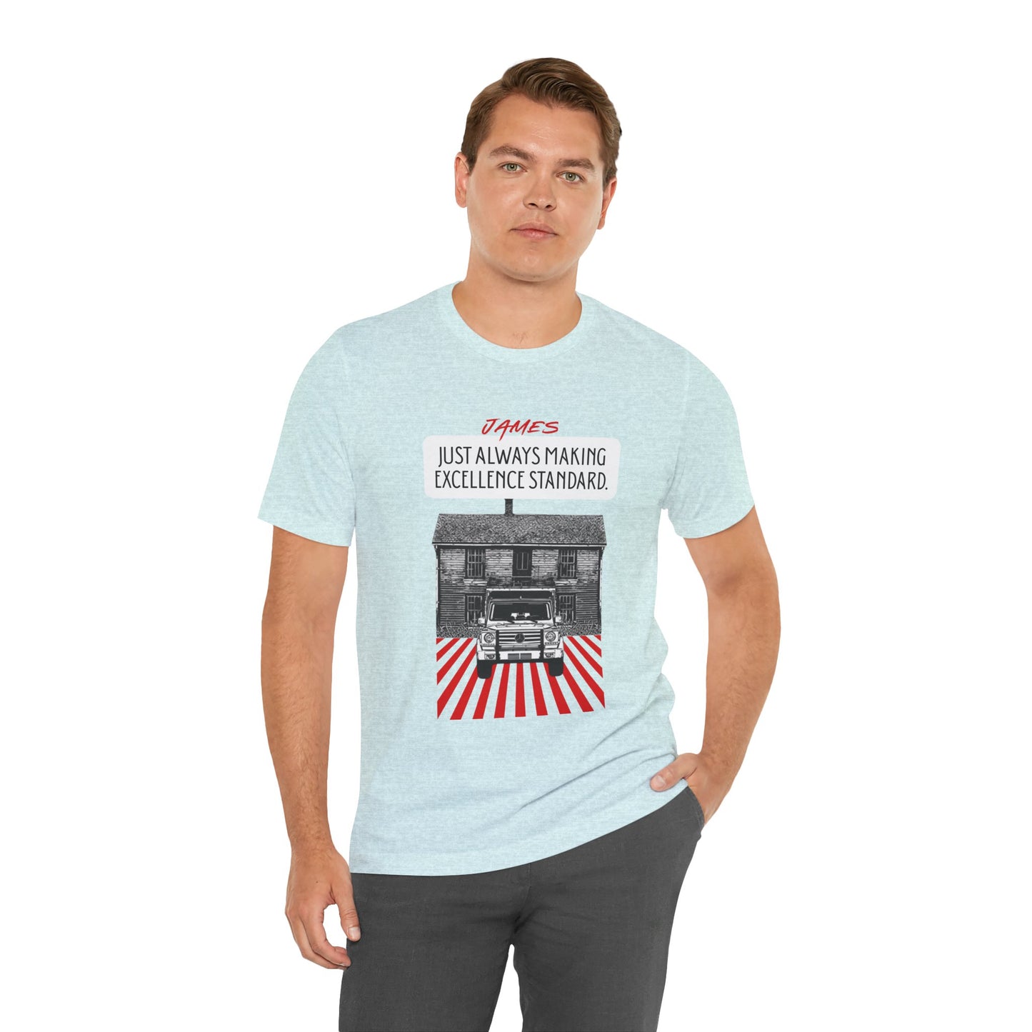 Personalized Truck & House Graphic Tee