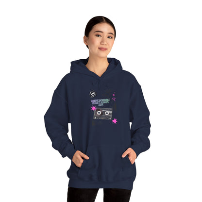 Personalized Cassette Vibes Hooded Sweatshirt