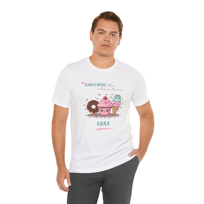 Personalized Cute Sweet Treats Tee
