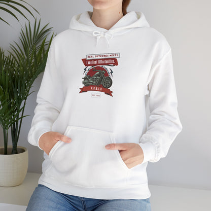 Personalized Motorcycle Graphic Hooded Sweatshirt