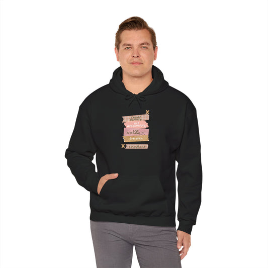 H2 Aura premium personalized hoodie with a custom name initial acrostic quote. This versatile streetwear piece features a bold artistic design and a unique narrative that is purely yours.
