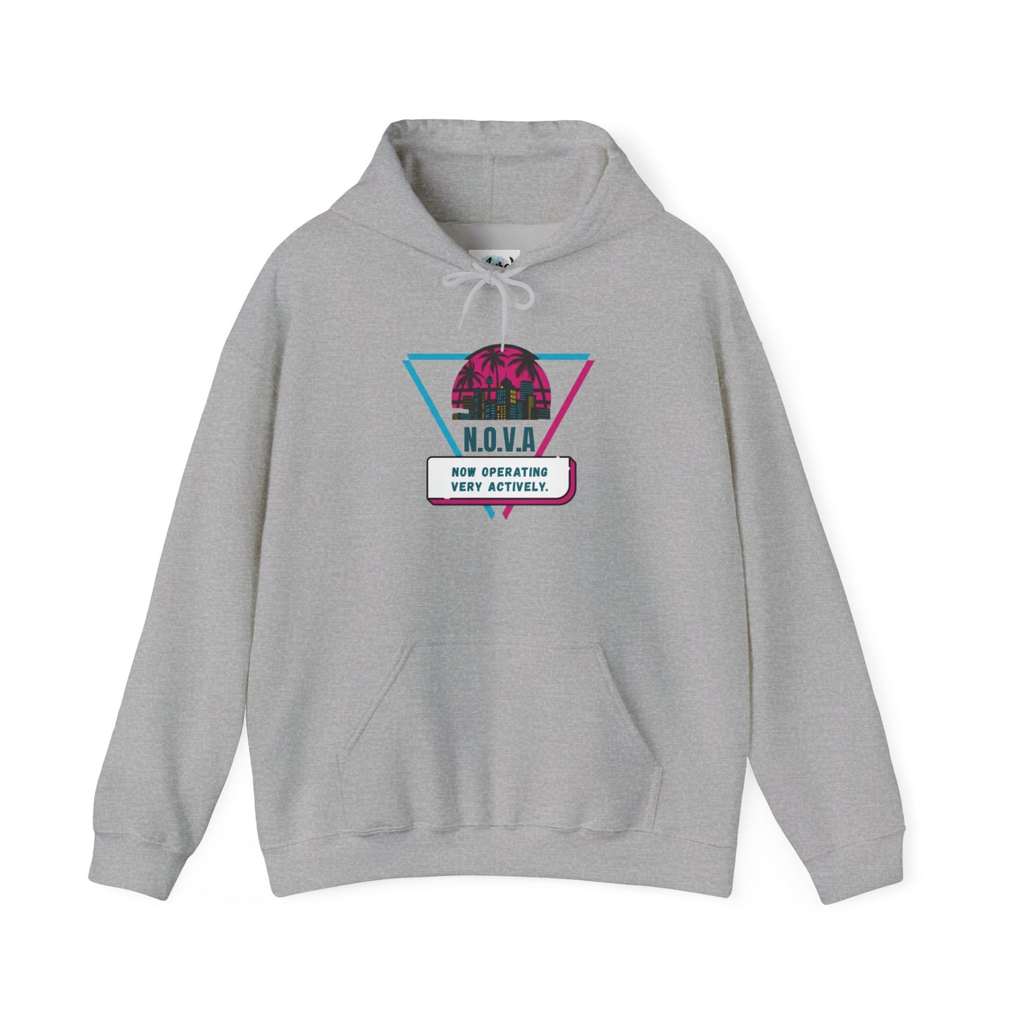 Personalized Building View Hooded Sweatshirt