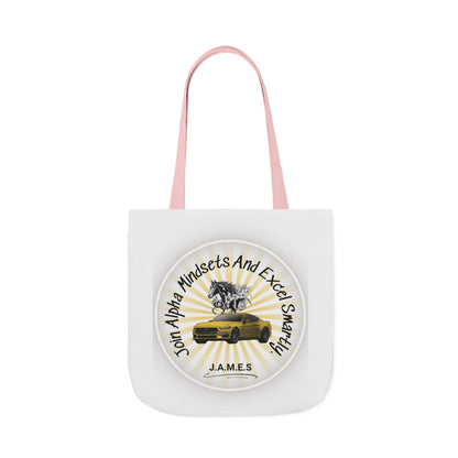 Personalized Initial Quote Horse Car Canvas Tote Custom Name