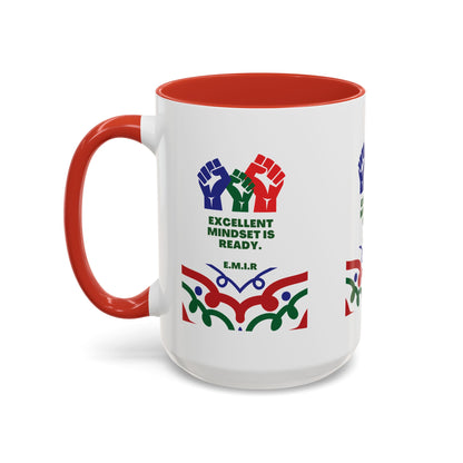 Personalized Initial Victory Accent Coffee Mug