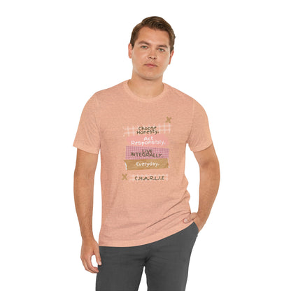 Personalized Column Writing Tee