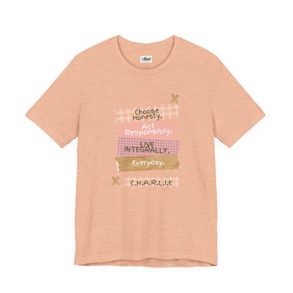 Personalized Column Writing Tee