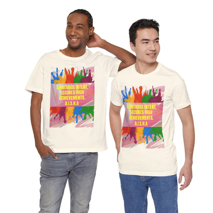 Personalized Colorful Motivational Graphic Tee