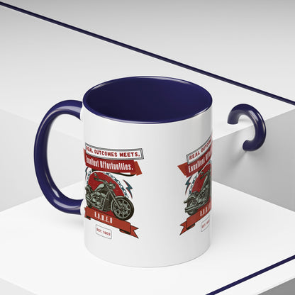 Personalized Motorcycle Accent Coffee Mug