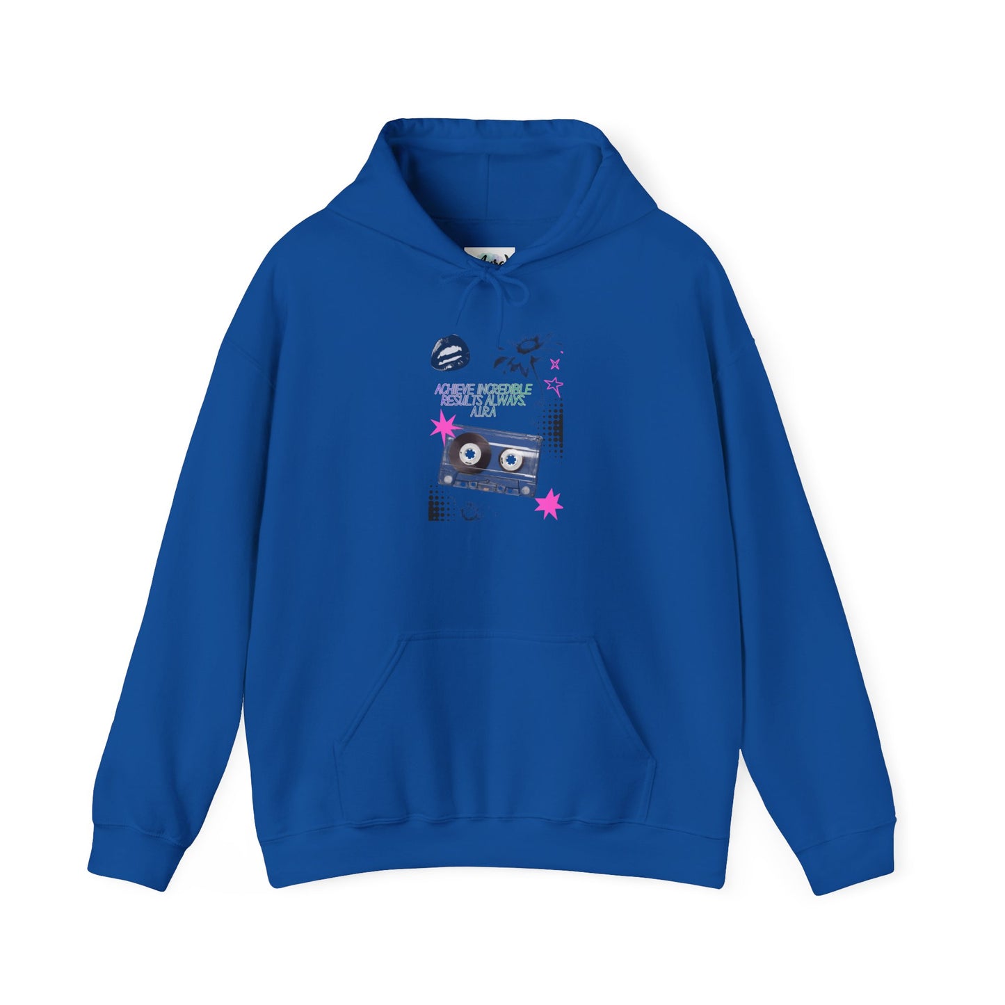 Personalized Cassette Vibes Hooded Sweatshirt