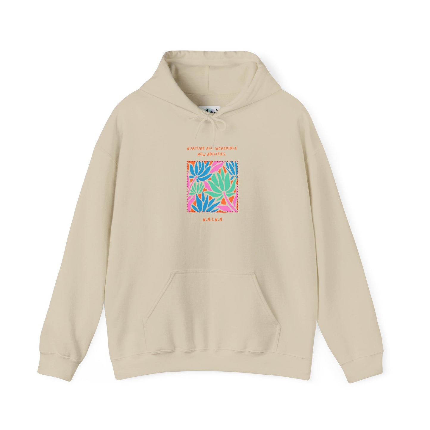Personalized Floral Momentum Hooded Sweatshirt