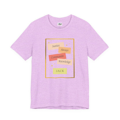 Personalized Colourful Pastel Notes Graphic Tee