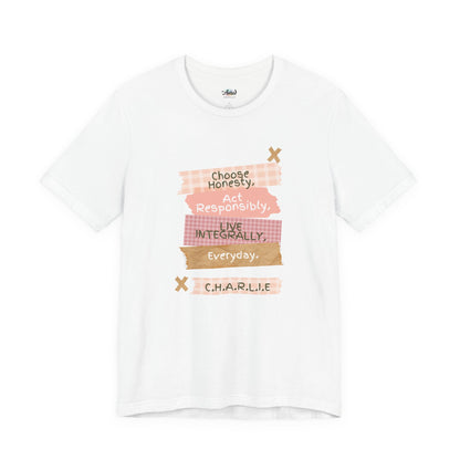 Personalized Column Writing Tee