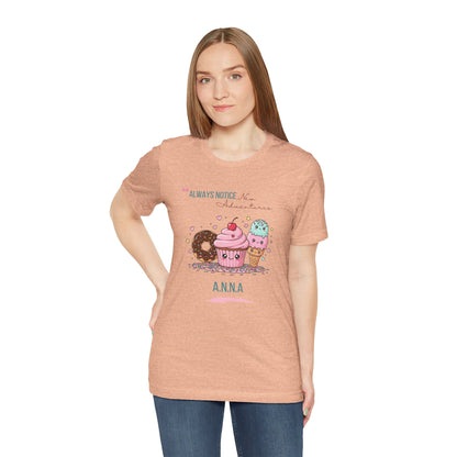 Personalized Cute Sweet Treats Tee