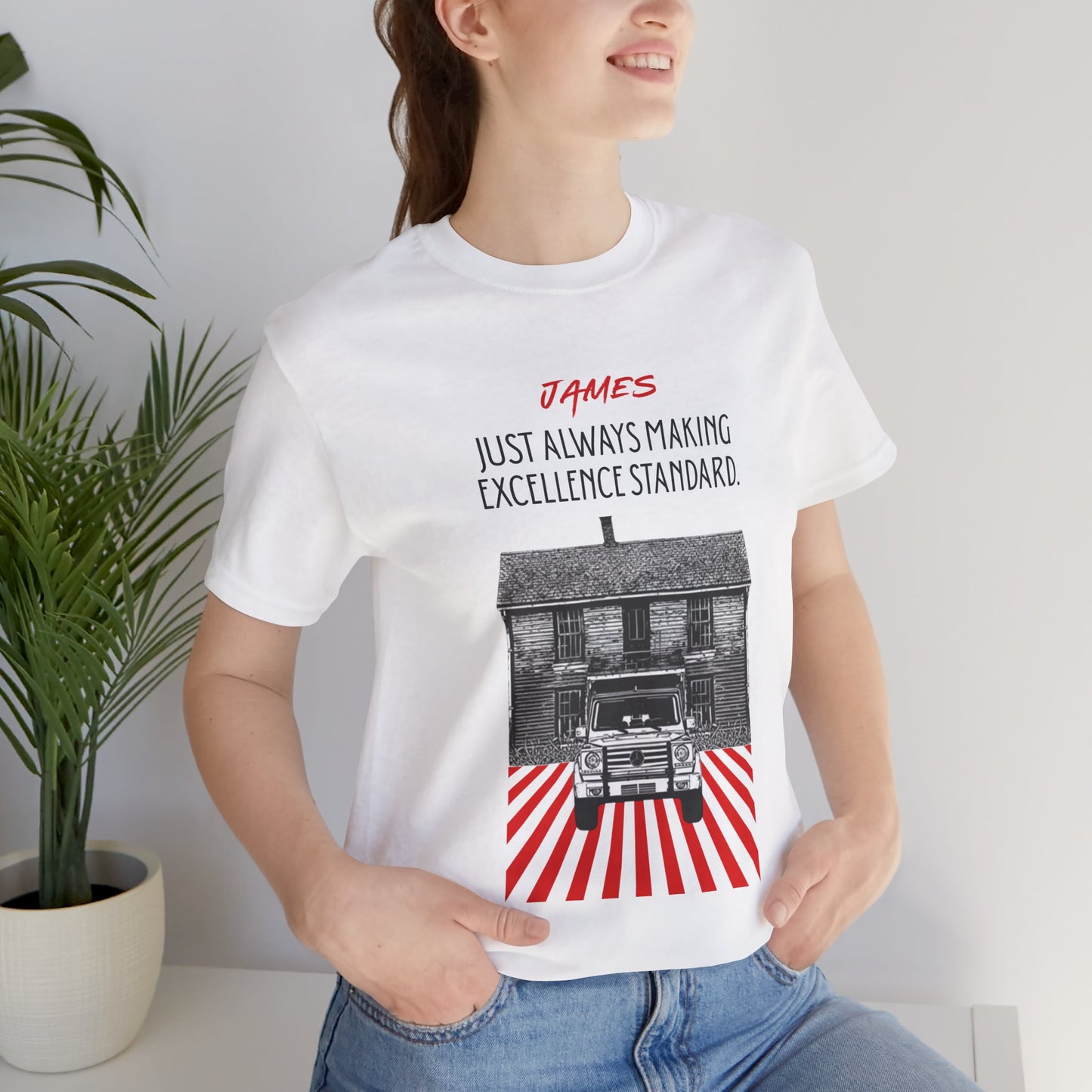 Personalized Truck & House Graphic Tee