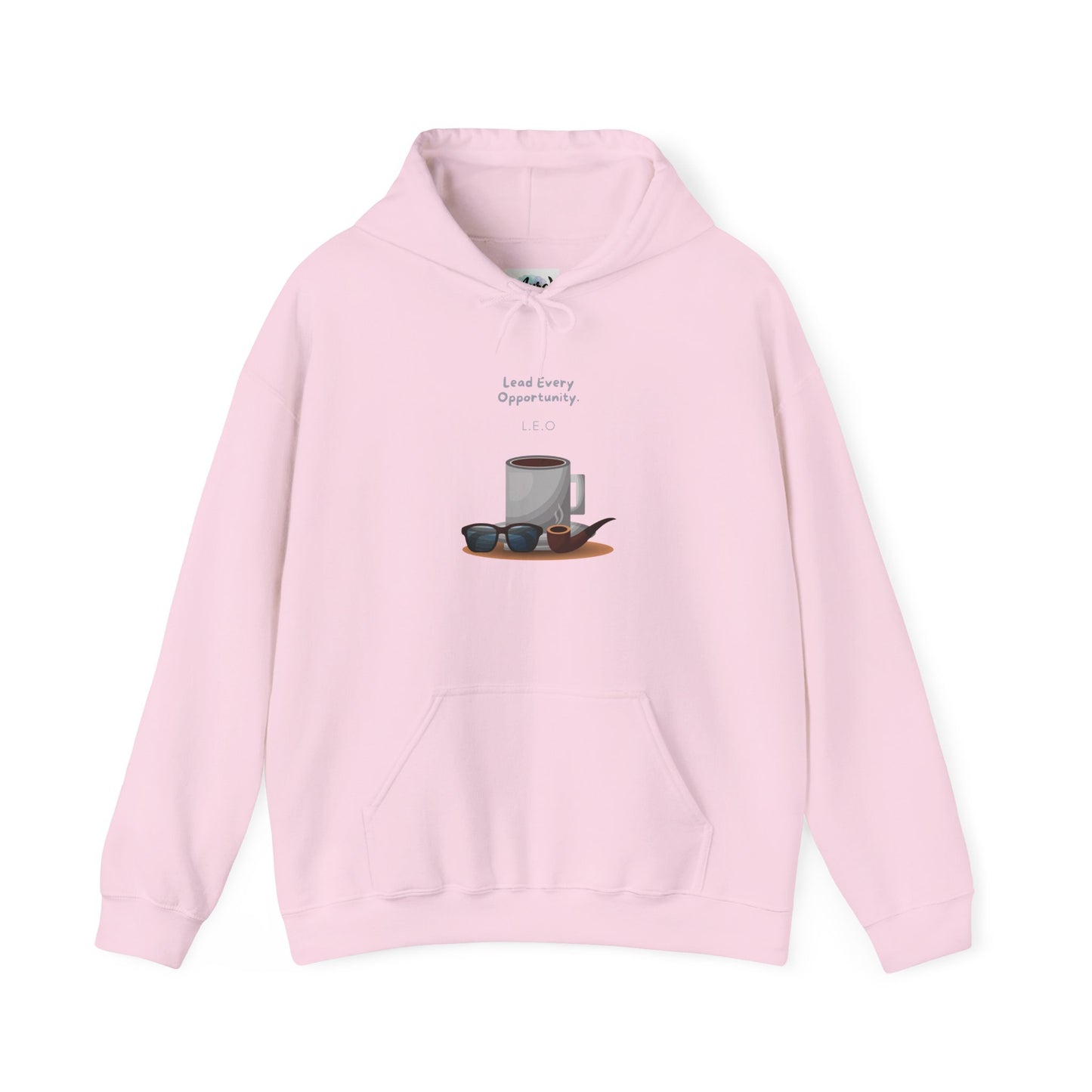 Personalized Coffee and Sunglasses Hooded Sweatshirt