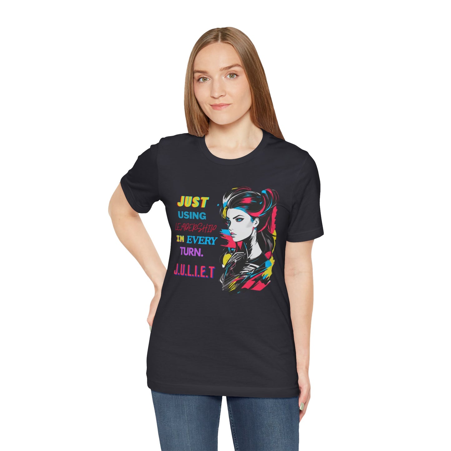 Personalized Feminine Potrait Graphic Tee
