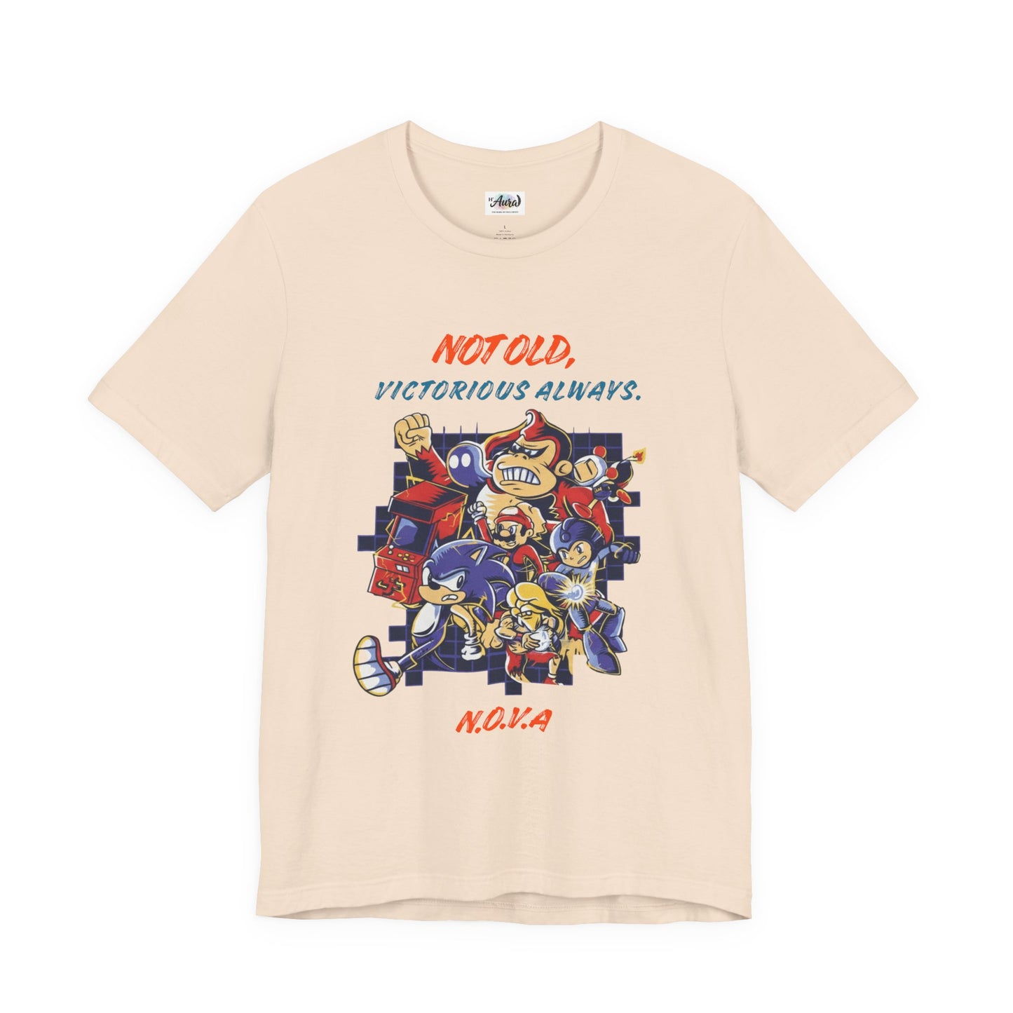 Personalized Victory Retro Cartoon Squad Graphic Tee