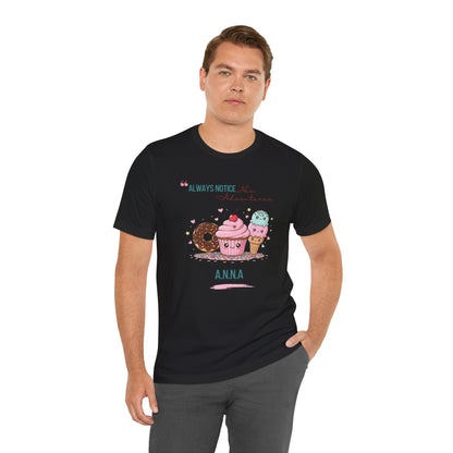 Personalized Cute Sweet Treats Tee