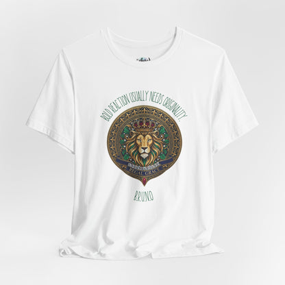 Personalized Lion Crest Graphic Tee