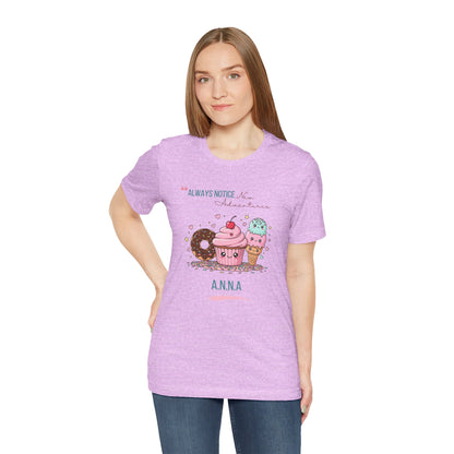 Personalized Cute Sweet Treats Tee