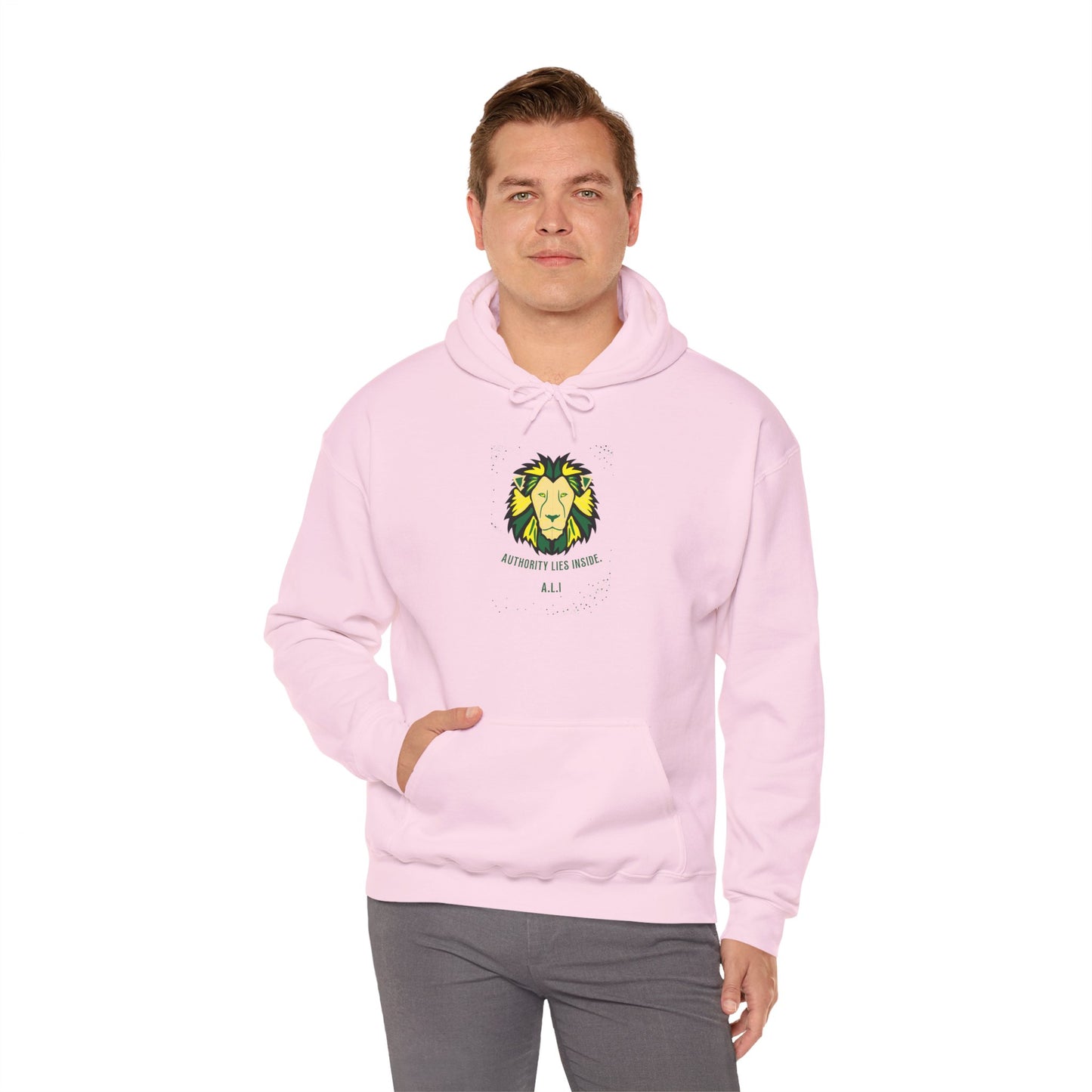 Personalized Lion Graphic Hooded Sweatshirt