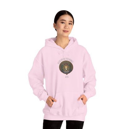 Personalized Lion Crest Hooded Sweatshirt