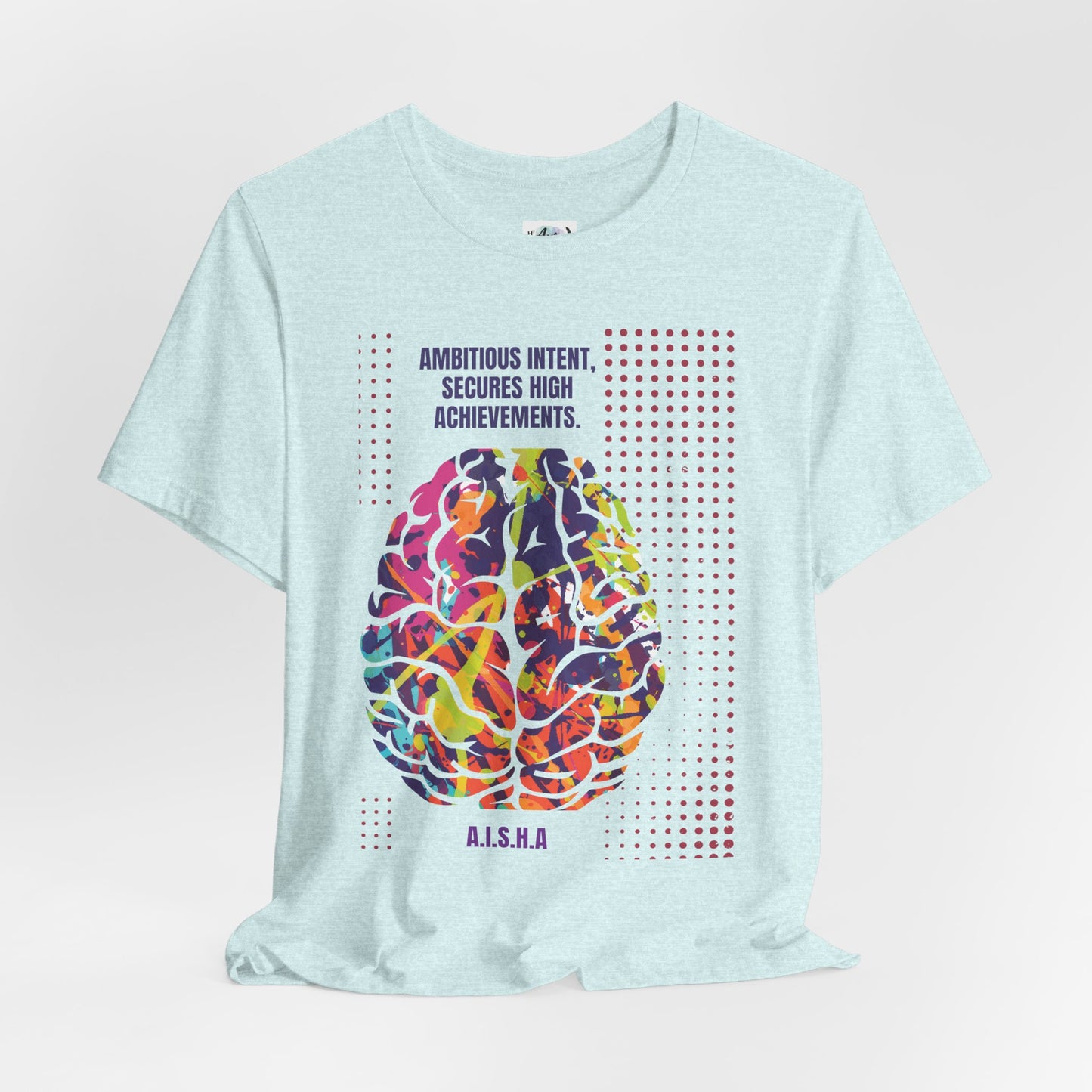 Personalized Motivational Brain Graphic Tee