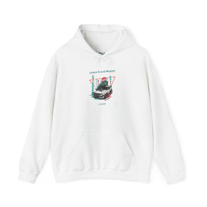 Personalized Racing Graphic Hooded Sweatshirt