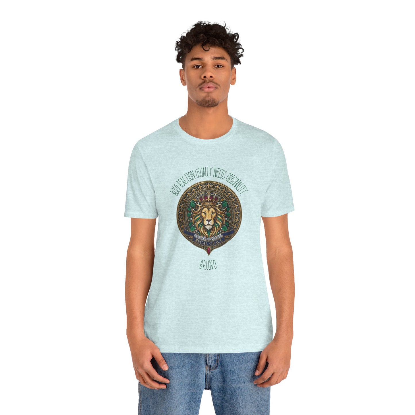 Personalized Lion Crest Graphic Tee