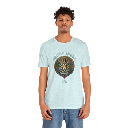 Personalized Lion Crest Graphic Tee