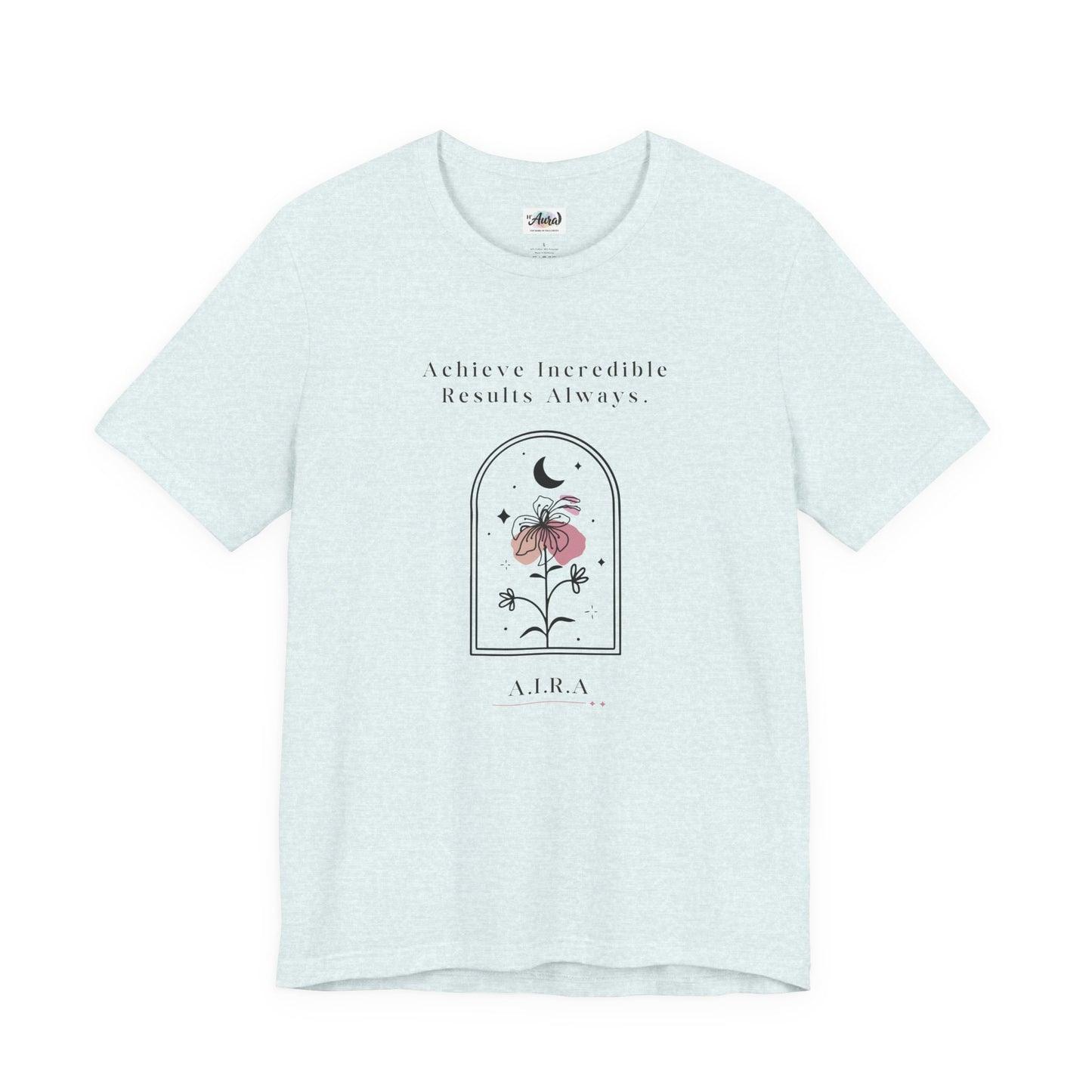 Personalized Floral Moon Graphic Tee