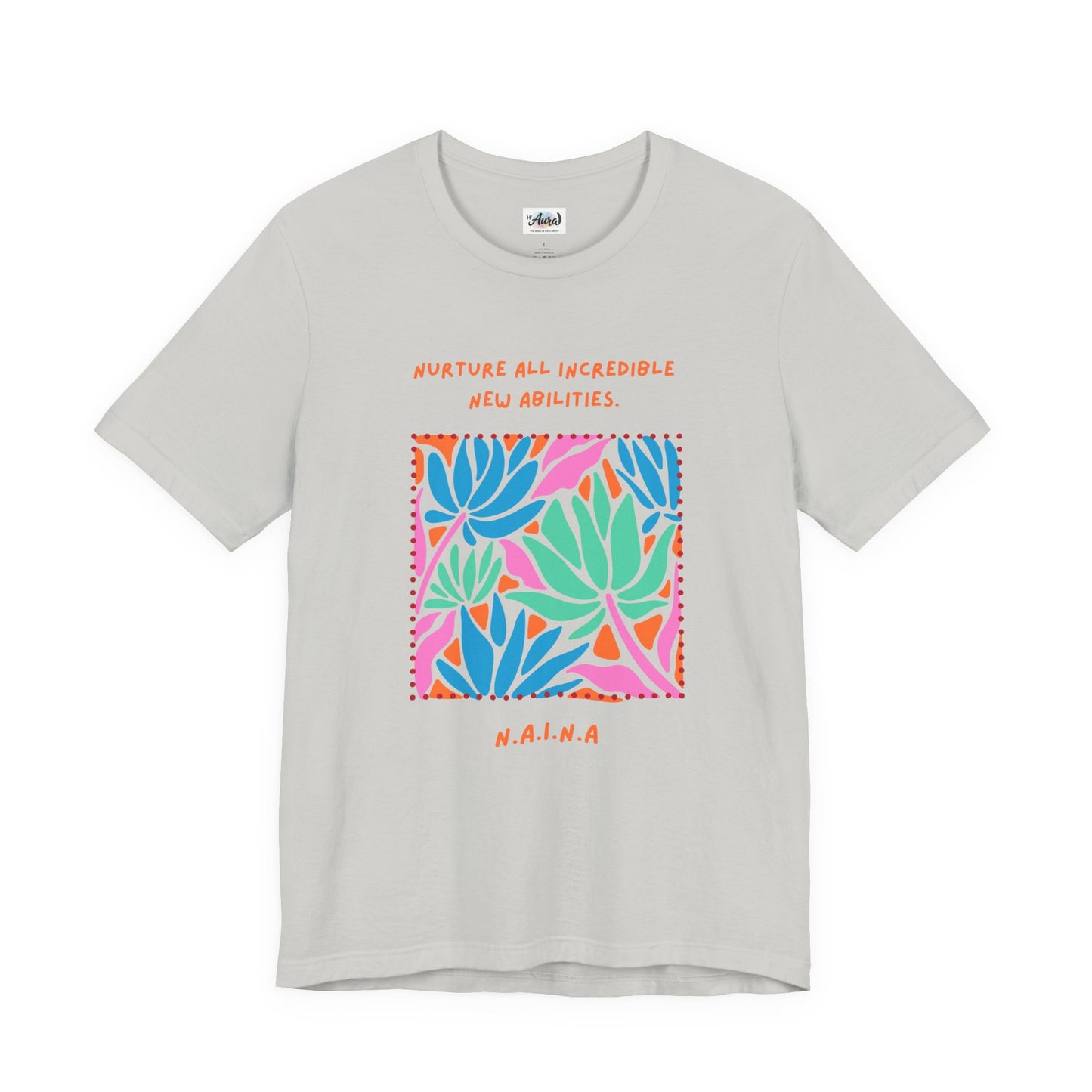 Personalized Floral Empowerment Tee