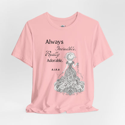 Personalized Cute Illustration black and white Graphic Tee