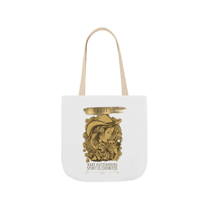 Personalized Initial Quote Golden Girl Canvas Tote Custom Name