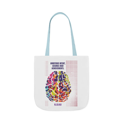 Personalized Initial Quote Brain Canvas Tote Custom Name