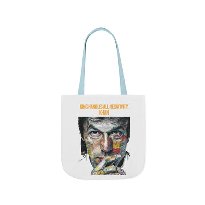 Personalized Initial Quote Khan Canvas Tote Custom Name