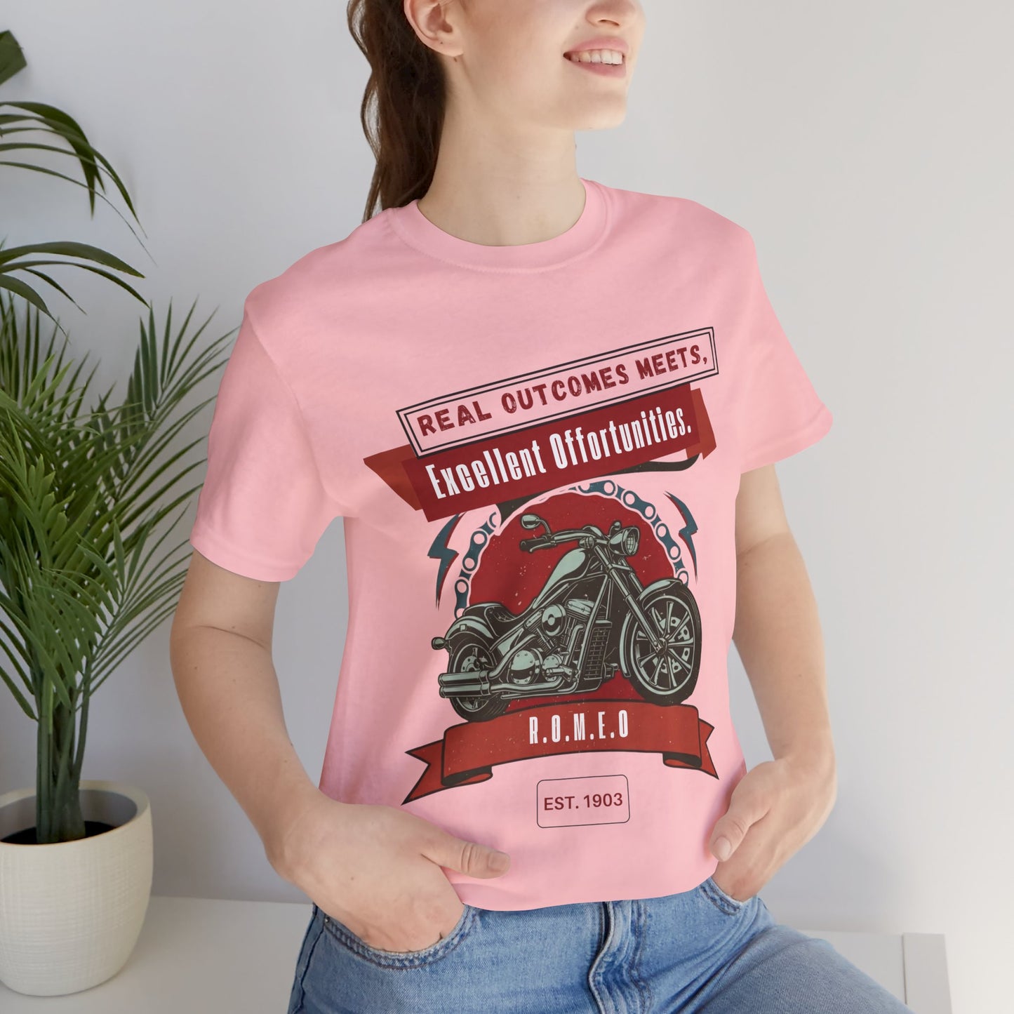 Personalized Motorcycle Graphic Tee