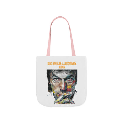 Personalized Initial Quote Khan Canvas Tote Custom Name
