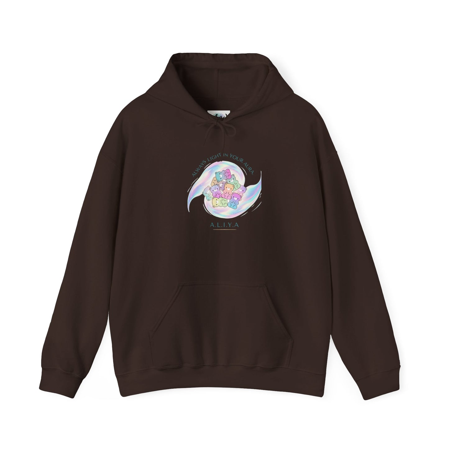 Personalized Pastel Teddy Hooded Sweatshirt