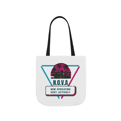 Personalized Initial Quote Building View Canvas Tote Custom Name