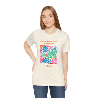 Personalized Floral Empowerment Tee