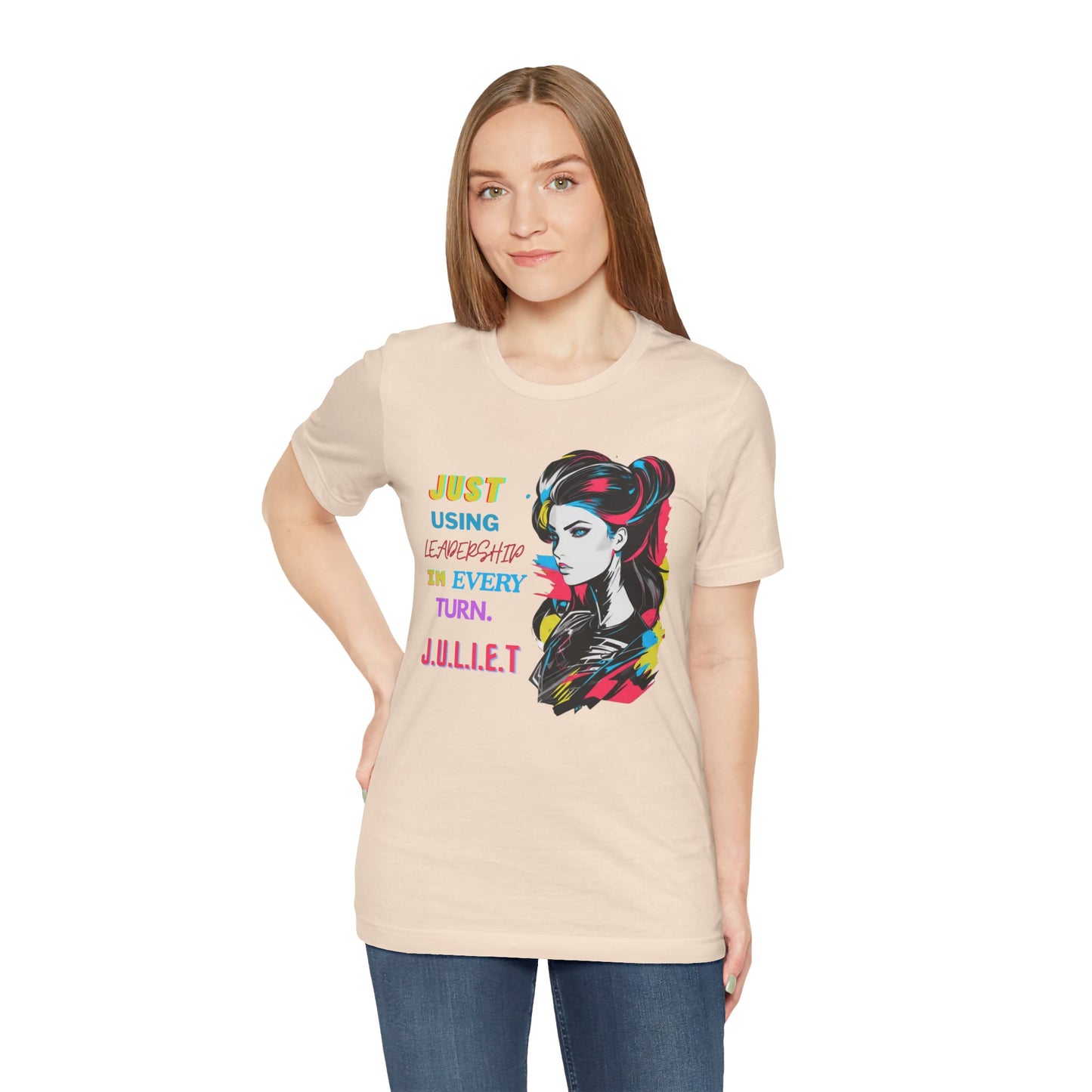 Personalized Feminine Potrait Graphic Tee