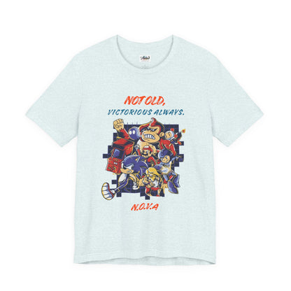 Personalized Victory Retro Cartoon Squad Graphic Tee