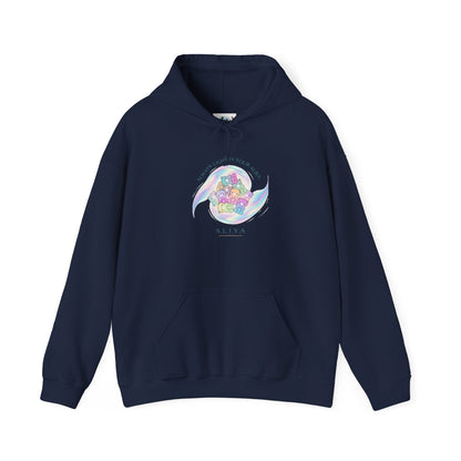 Personalized Pastel Teddy Hooded Sweatshirt