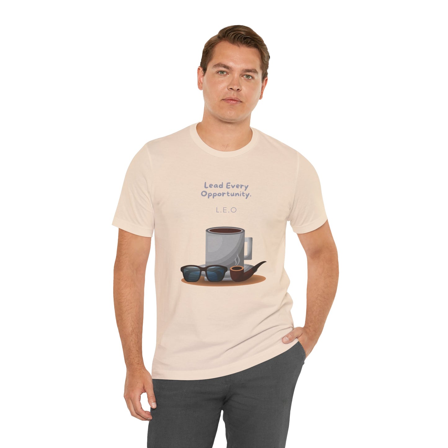Personalized Coffee & Sunglasses Graphic Tee