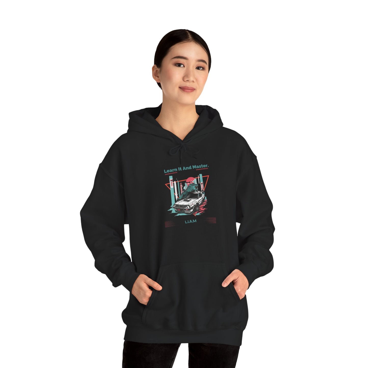 Personalized Racing Graphic Hooded Sweatshirt