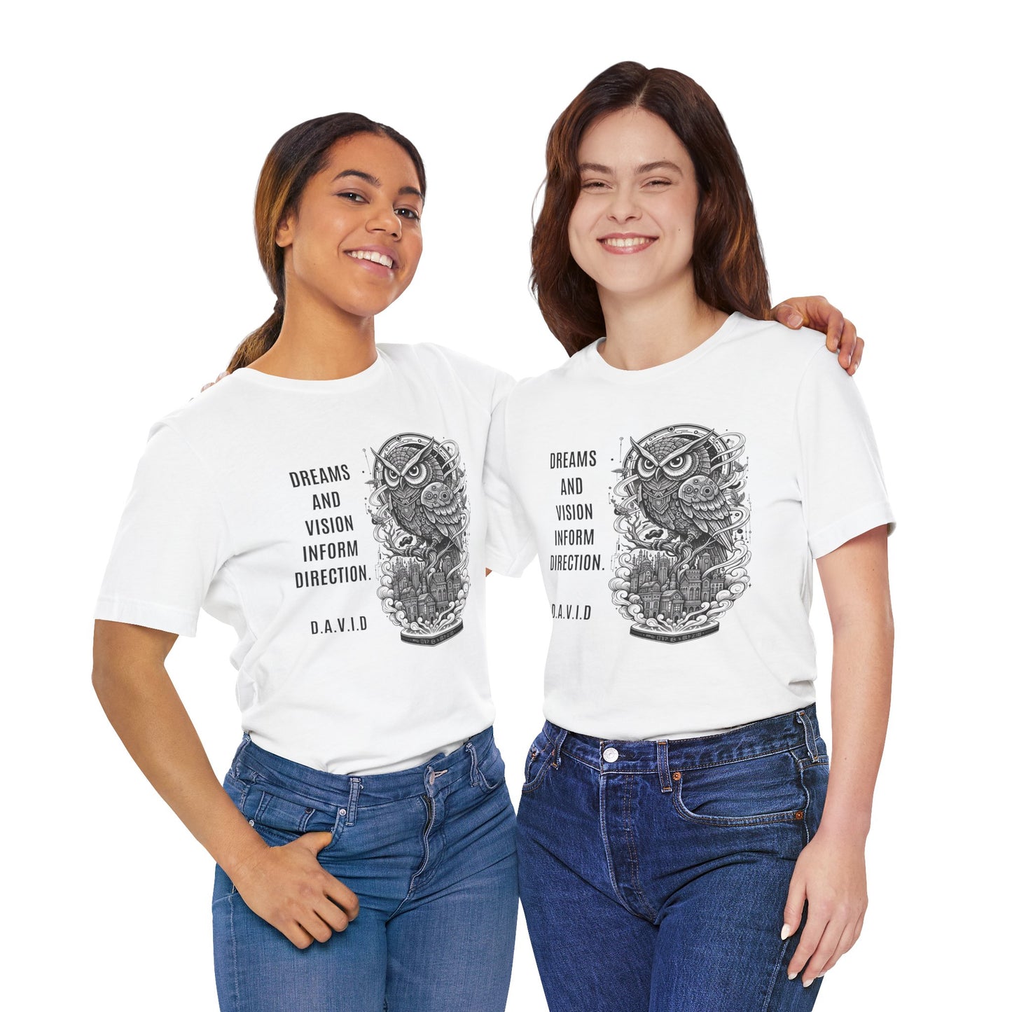 Personalized Owl Vision Graphic Tee